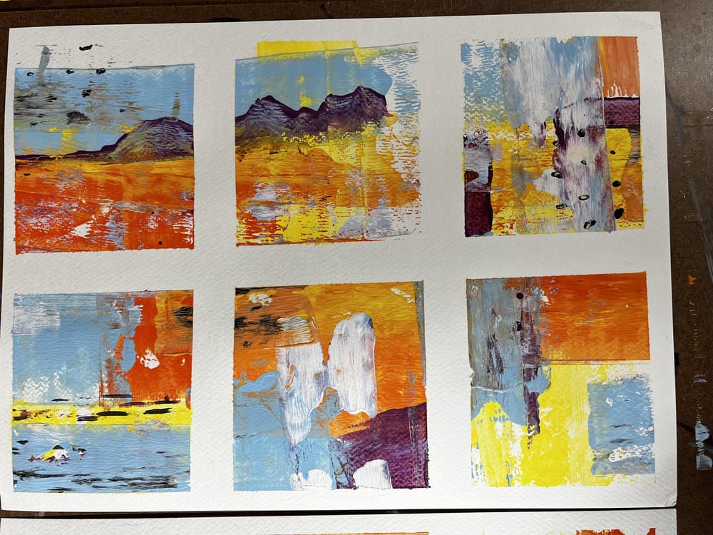 Brayer Abstracts - image 4 - student project