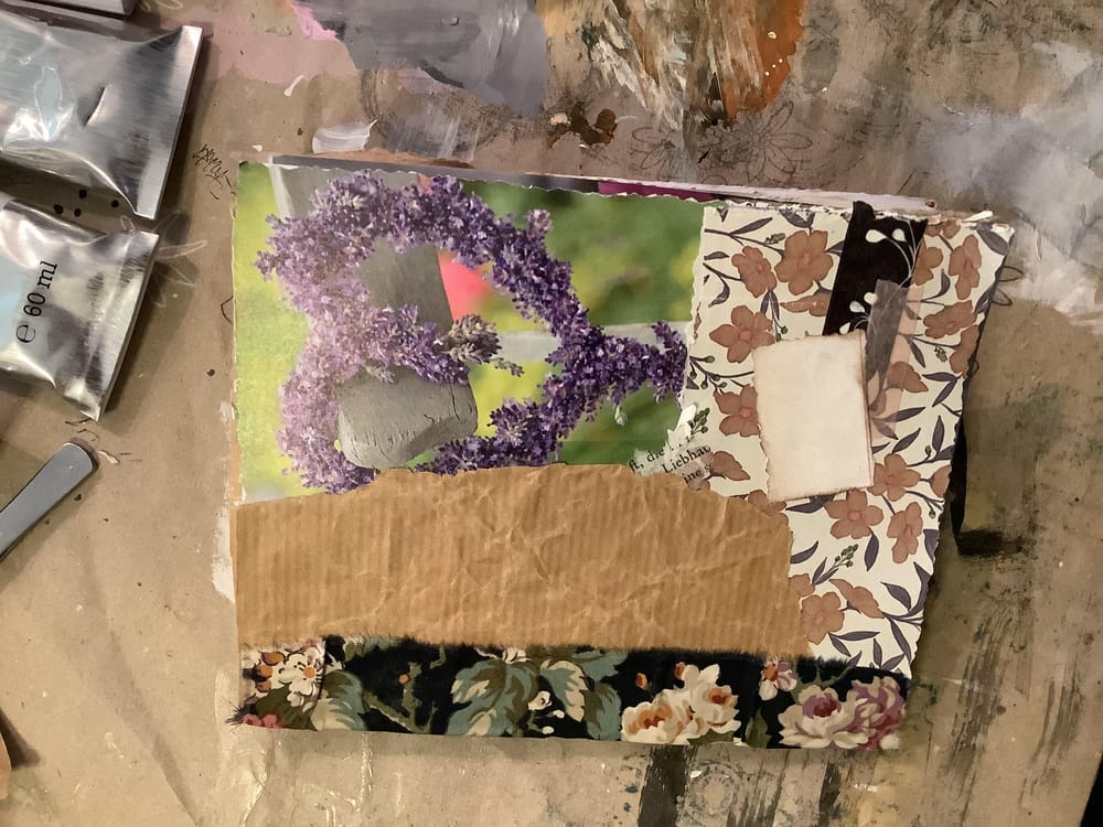Mixed Media Art journal from a random prospect - image 2 - student project