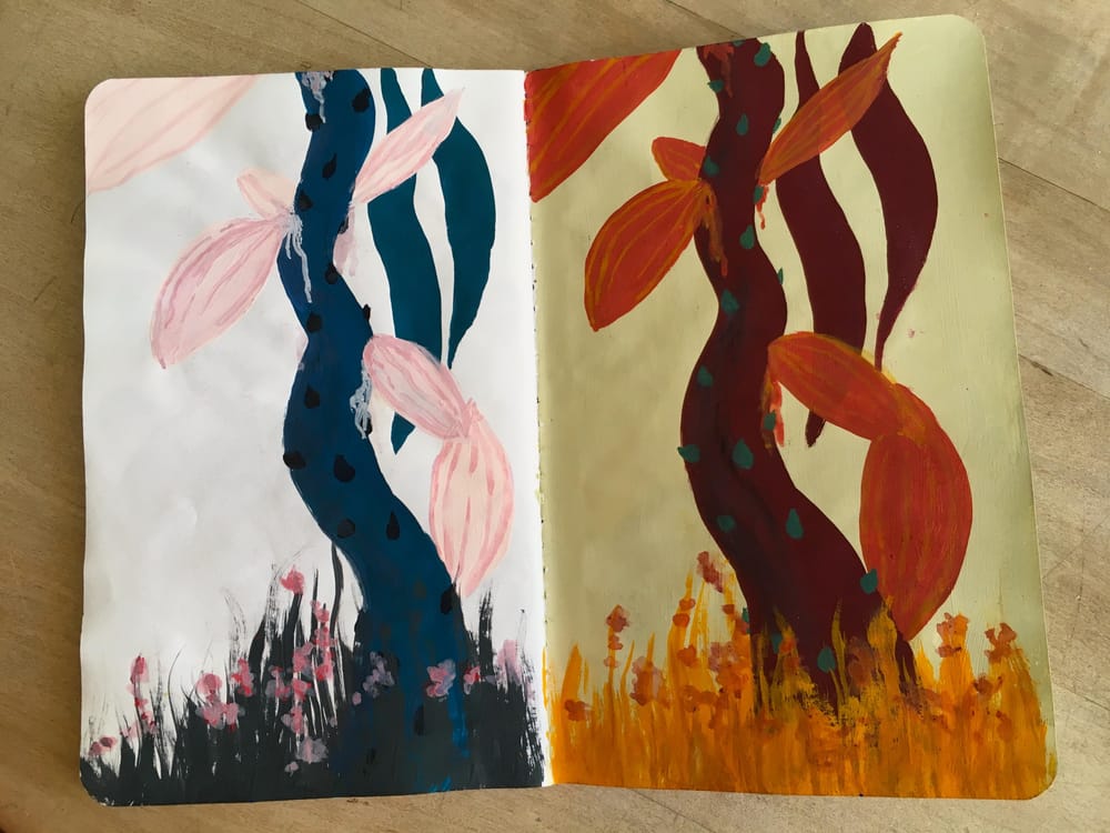 [Sample project] Deep-dive into color mixing with gouache :) - image 19 - student project