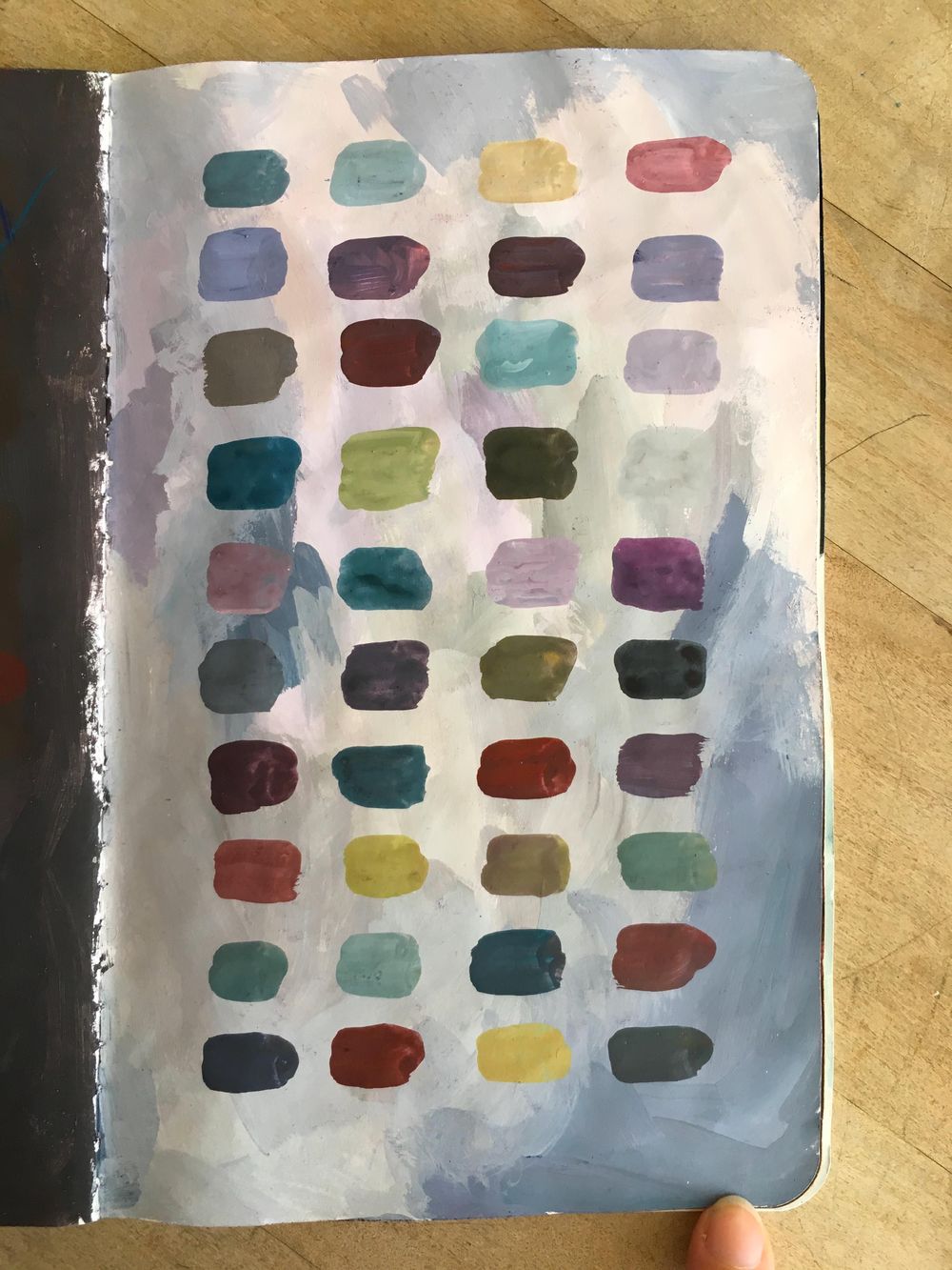 [Sample project] Deep-dive into color mixing with gouache :) - image 14 - student project