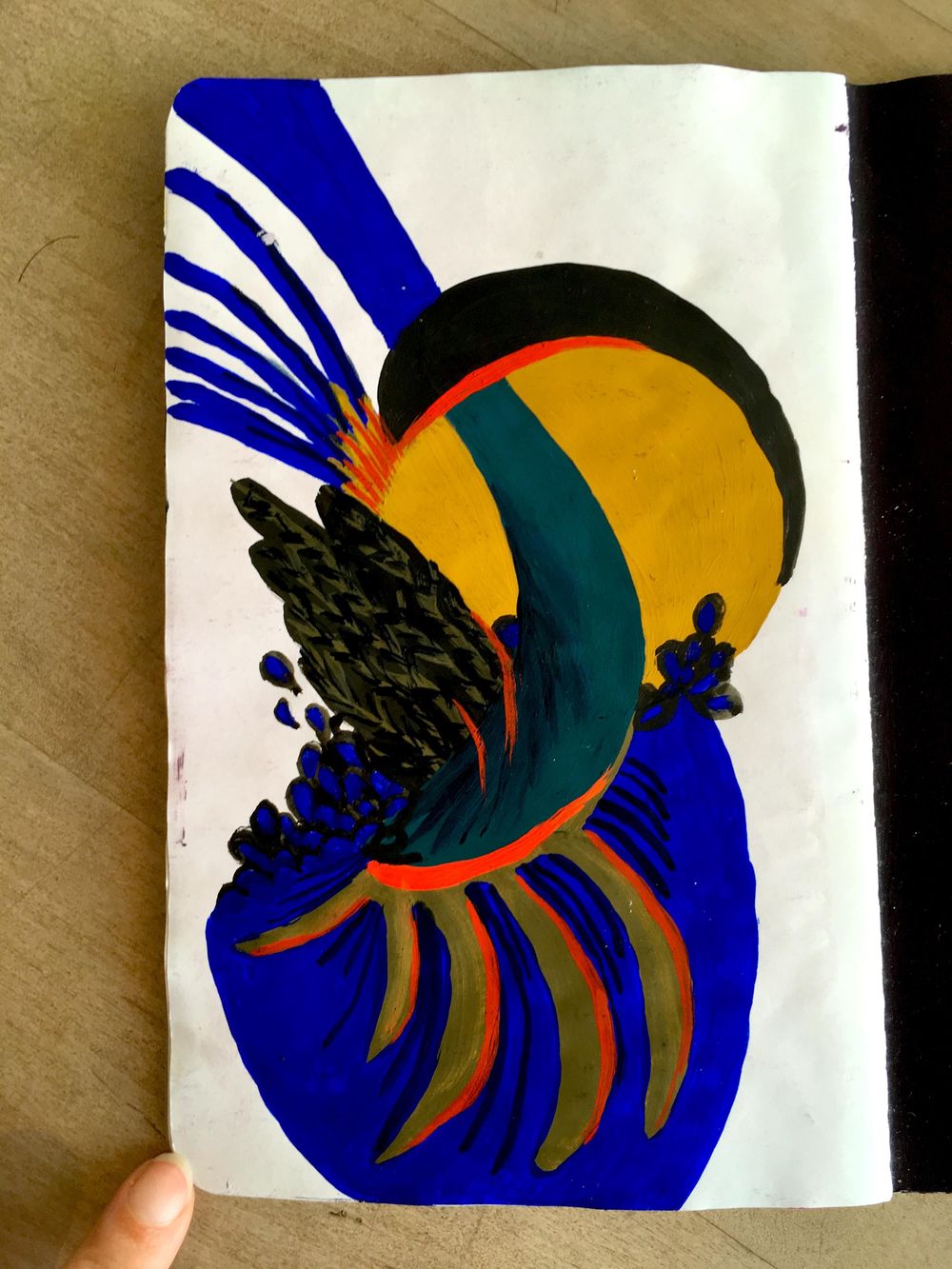 [Sample project] Deep-dive into color mixing with gouache :) - image 28 - student project