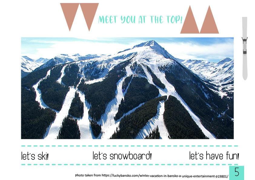Ski Bansko LookBook - image 5 - student project