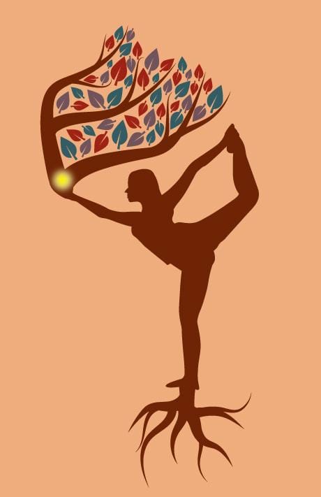Logo Design- Yoga tree - image 1 - student project