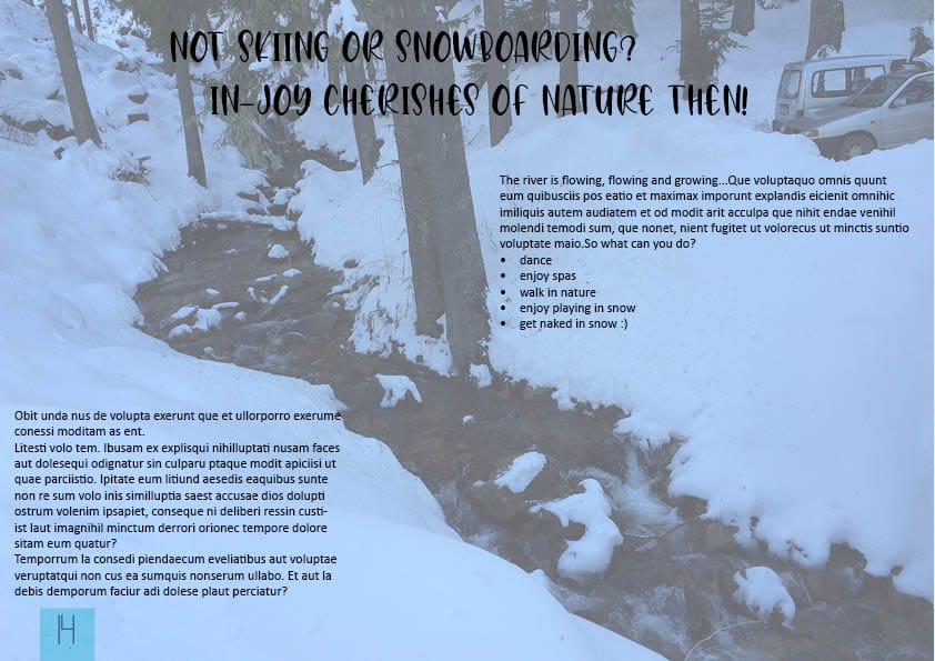 Ski Bansko LookBook - image 14 - student project