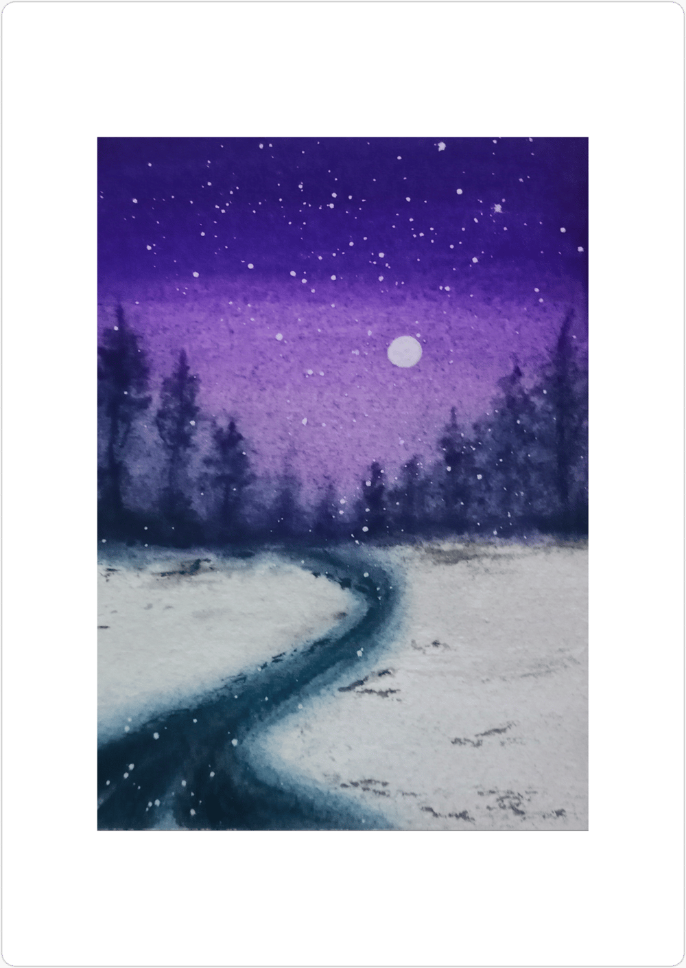 30 Day Watercolor Challenge : Let's Explore Winter Season with Watercolors - image 3 - student project