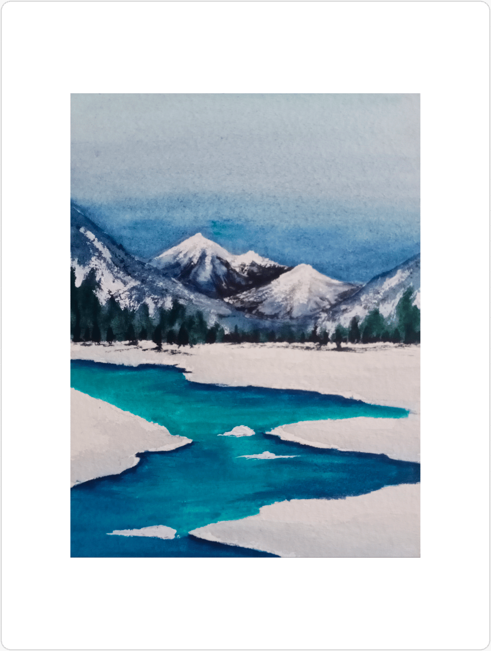 30 Day Watercolor Challenge : Let's Explore Winter Season with Watercolors - image 21 - student project