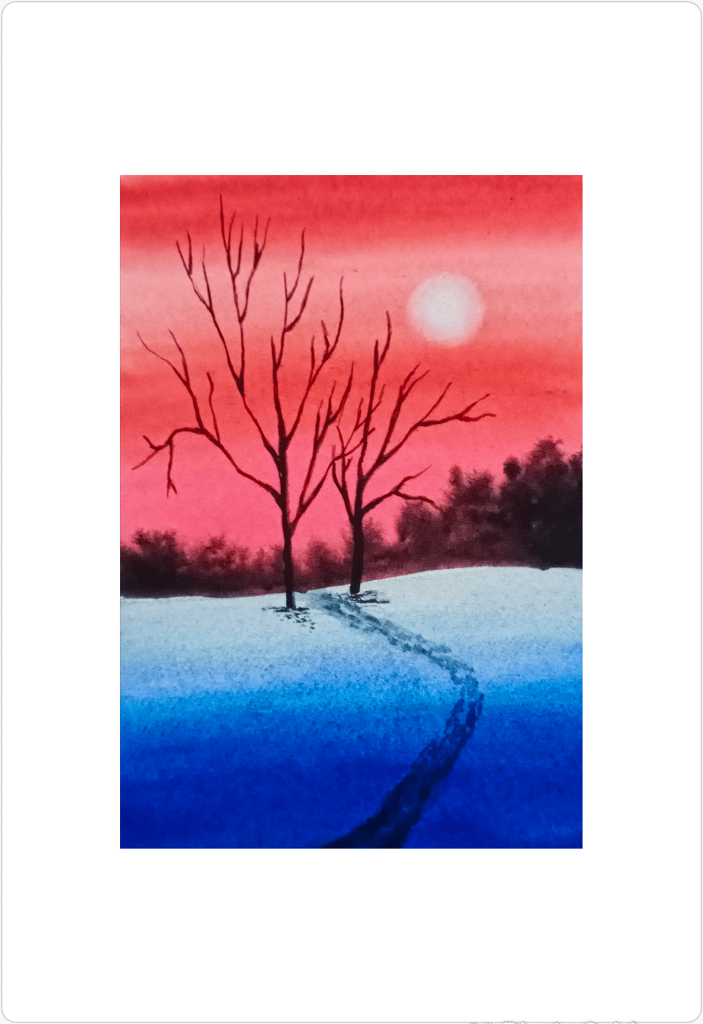 30 Day Watercolor Challenge : Let's Explore Winter Season with Watercolors - image 1 - student project