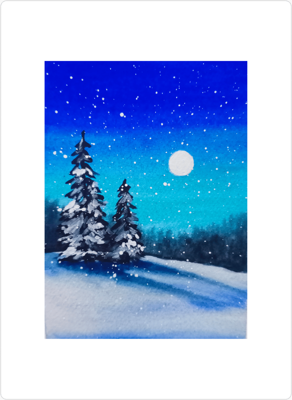 30 Day Watercolor Challenge : Let's Explore Winter Season with Watercolors - image 6 - student project