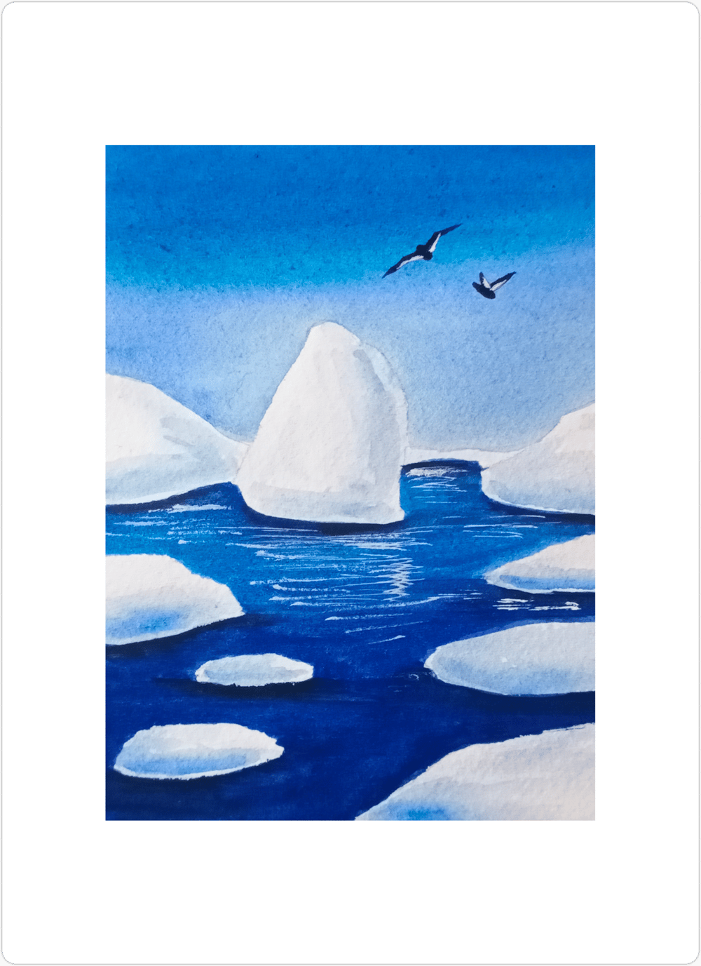 30 Day Watercolor Challenge : Let's Explore Winter Season with Watercolors - image 22 - student project