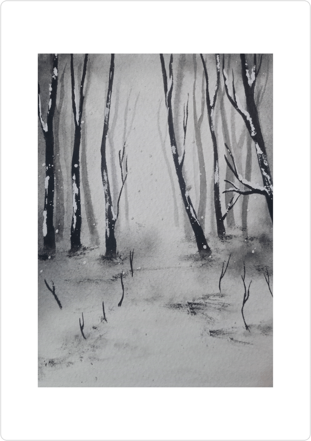 30 Day Watercolor Challenge : Let's Explore Winter Season with Watercolors - image 19 - student project