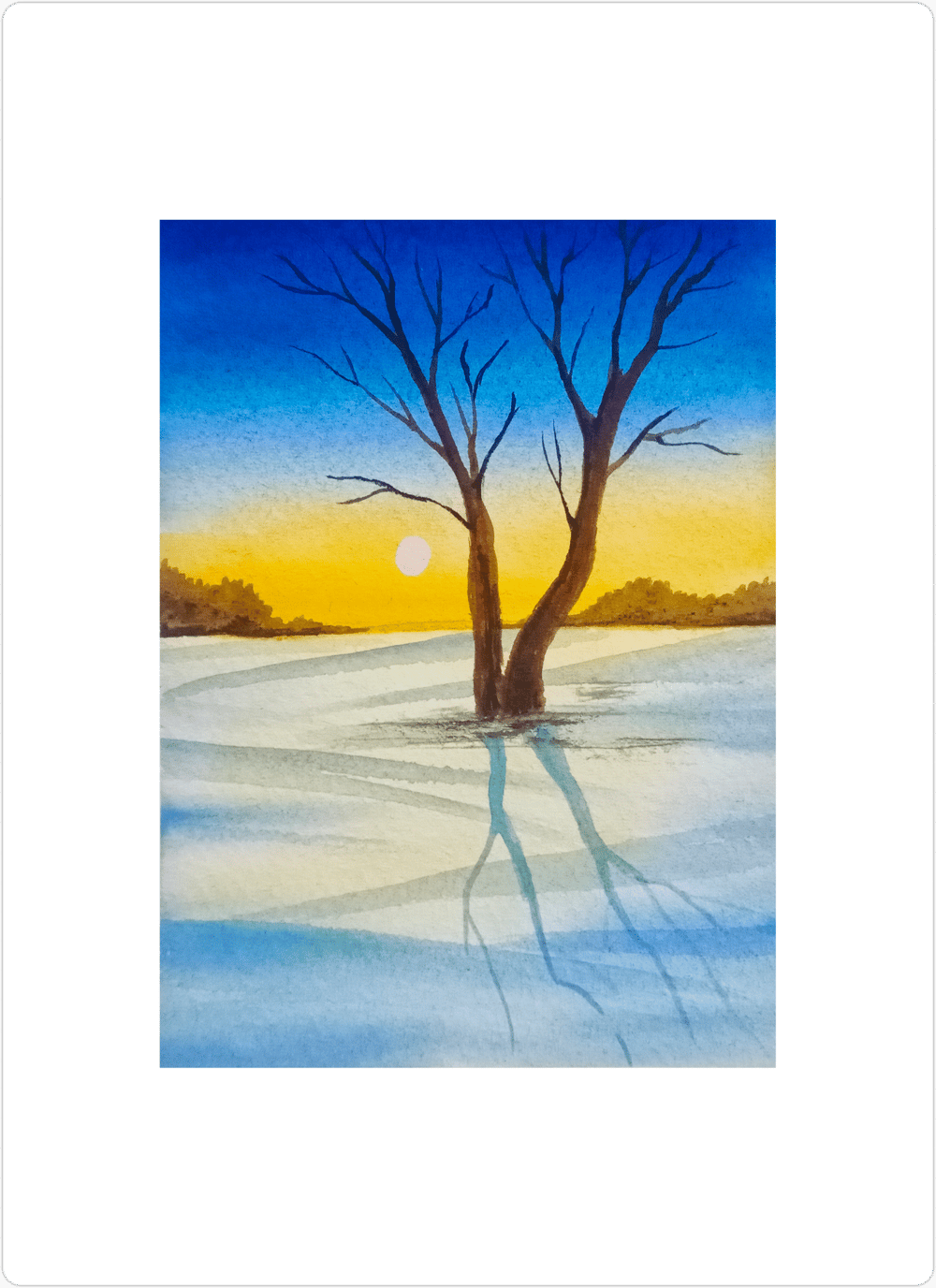 30 Day Watercolor Challenge : Let's Explore Winter Season with Watercolors - image 16 - student project