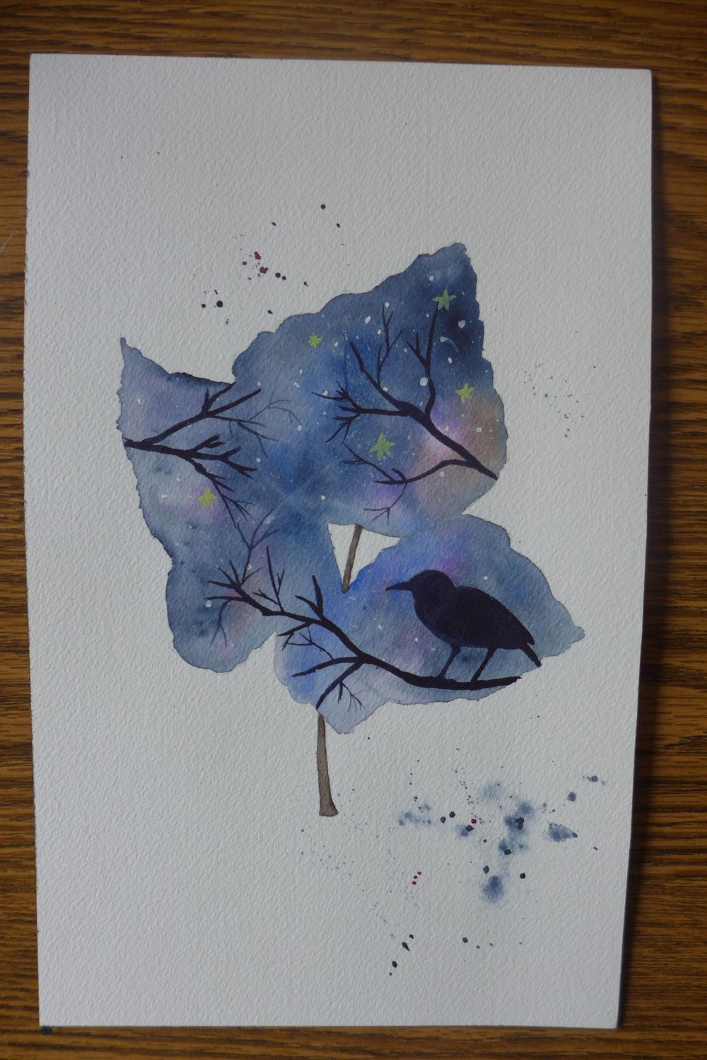 Watercolor autumn illustrations - image 6 - student project