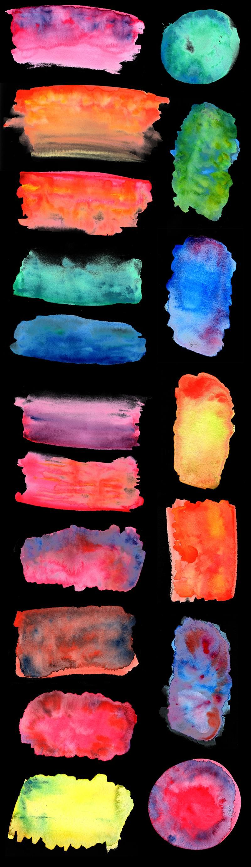 Watercolour textures - image 2 - student project