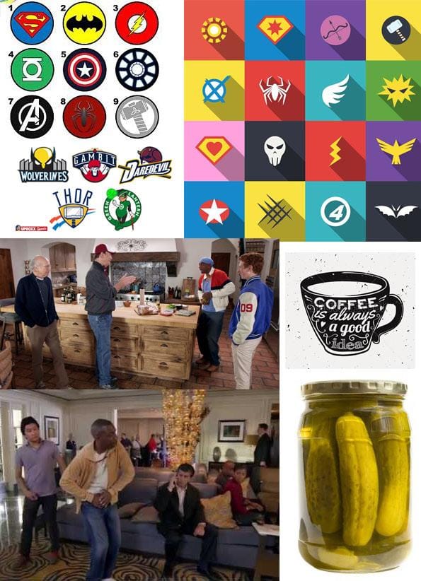 Pickle jar hero and Tech Man Skillshare Student Project