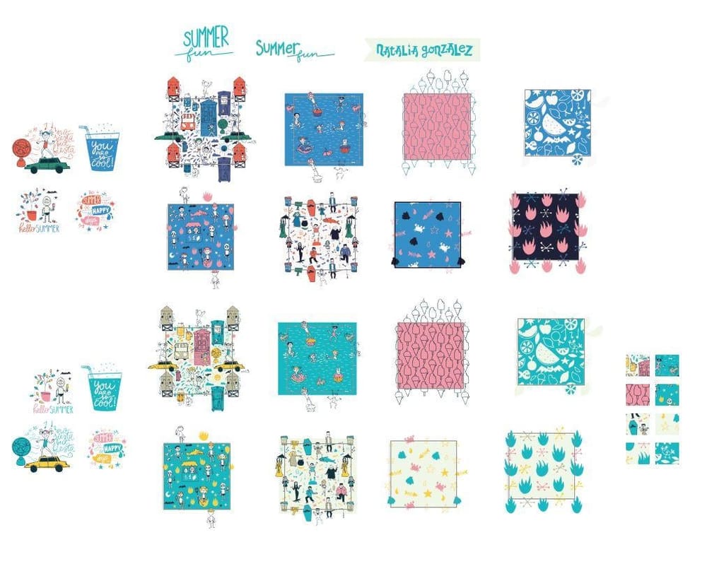 Summer fun collection - image 1 - student project