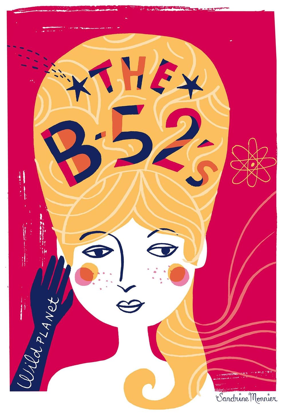 The B-52's poster - image 5 - student project
