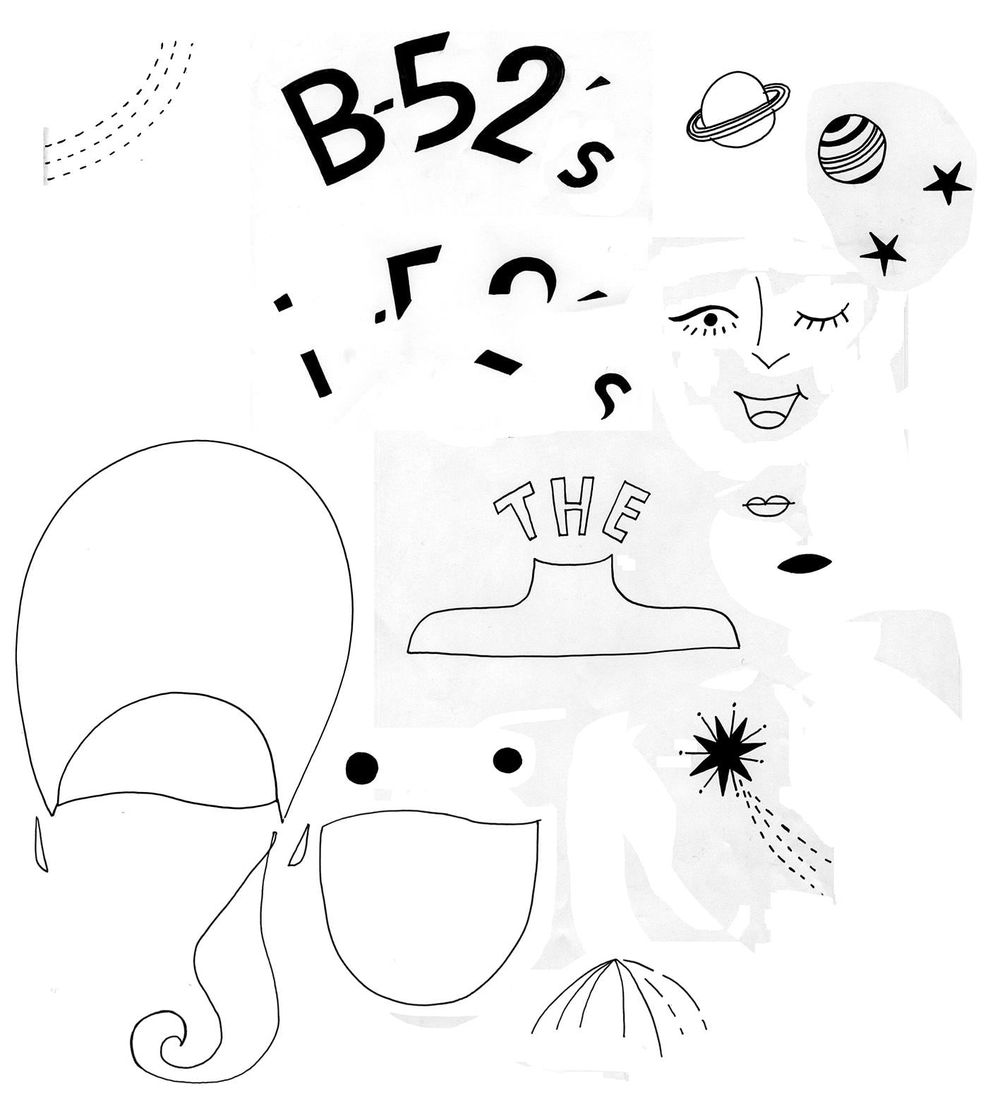 The B-52's poster - image 3 - student project