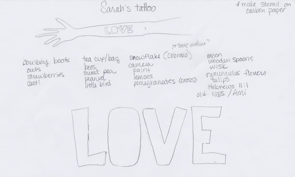 Sarah's Tattoo - image 2 - student project