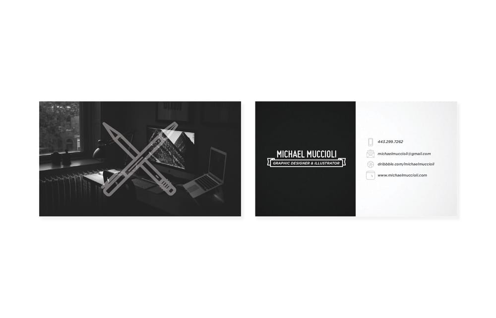 Freelance Business Card - image 2 - student project