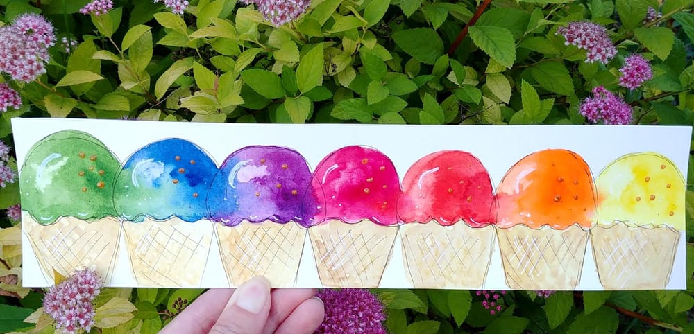 Rainbow sweets - image 1 - student project