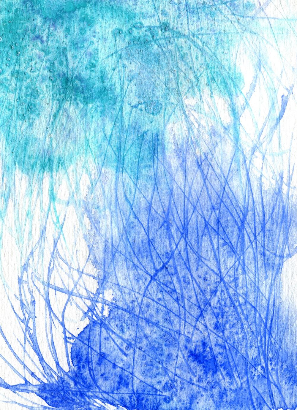Abstract watercolors - image 1 - student project