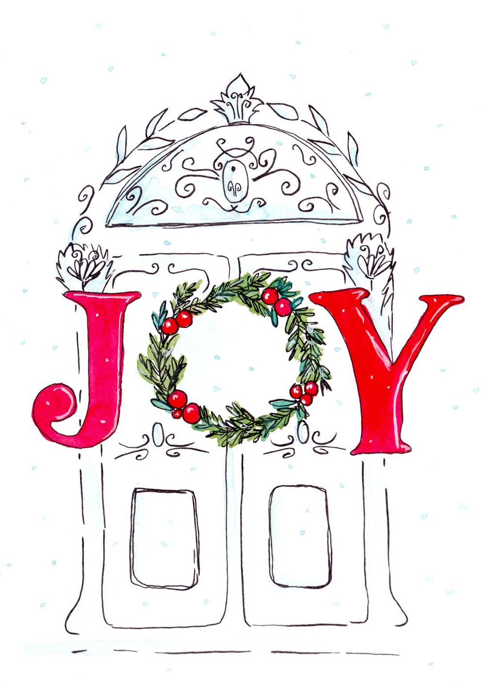Christmas cards - image 1 - student project