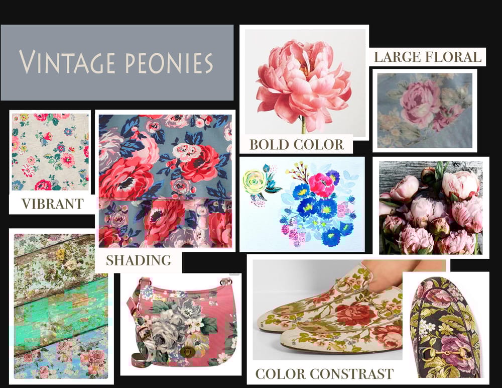 Pattern Design Session - Vintage Peonies - image 7 - student project