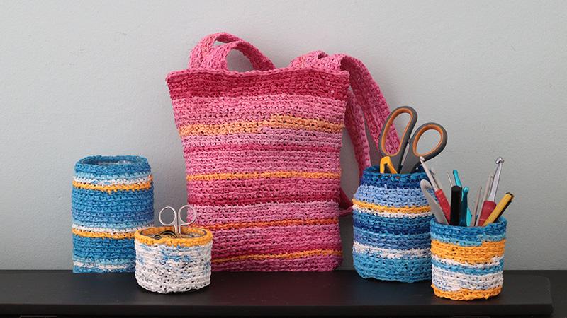 Jar covers and a bag - image 1 - student project