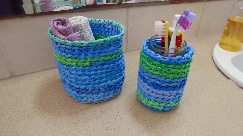 Jar covers and a bag - image 4 - student project