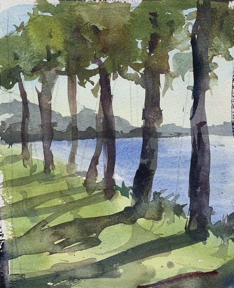 Characteristics of Watercolor Painting Project - image 15 - student project