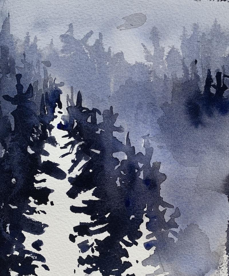 Characteristics of Watercolor Painting Project - image 13 - student project