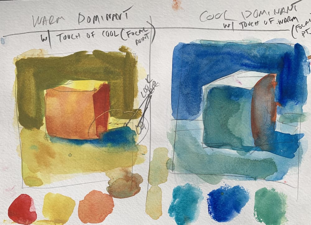 Color Harmony With Watercolors - image 3 - student project