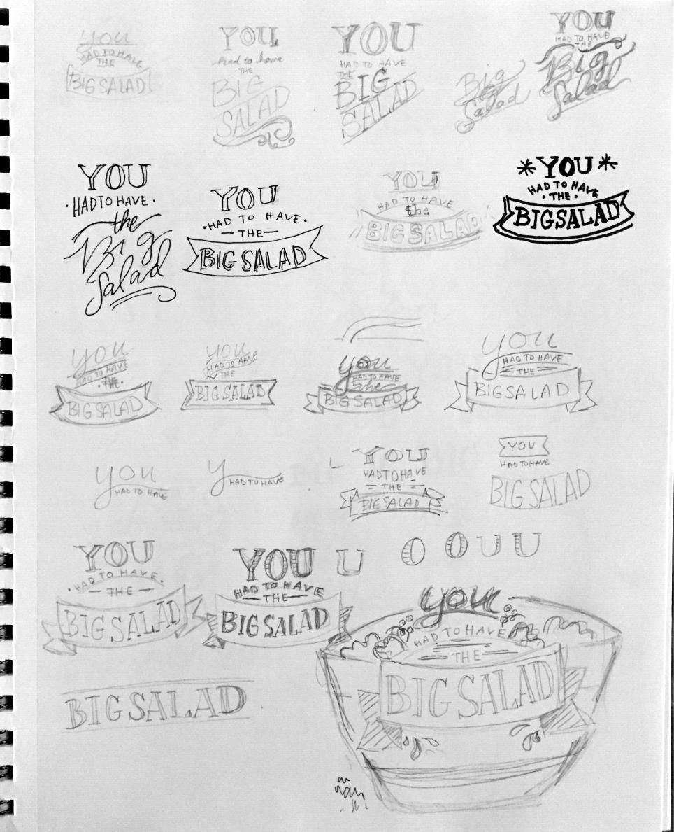 "You had to have the BIG SALAD!" - image 3 - student project