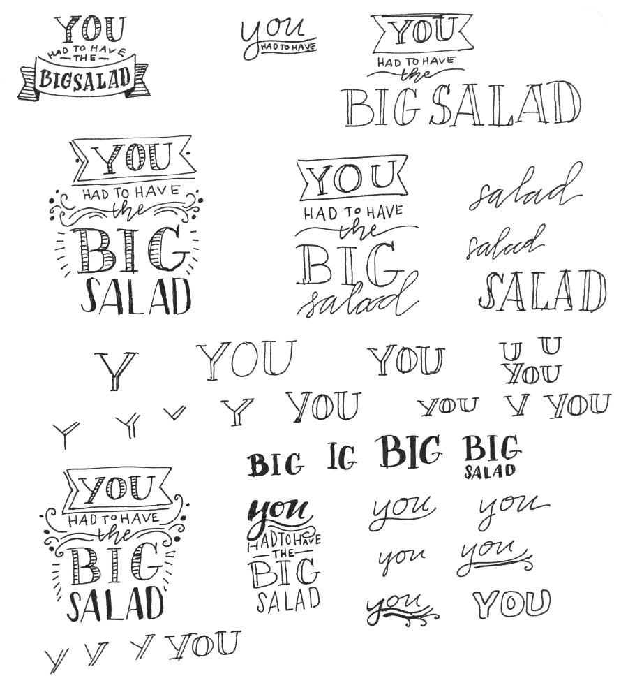 "You had to have the BIG SALAD!" - image 4 - student project