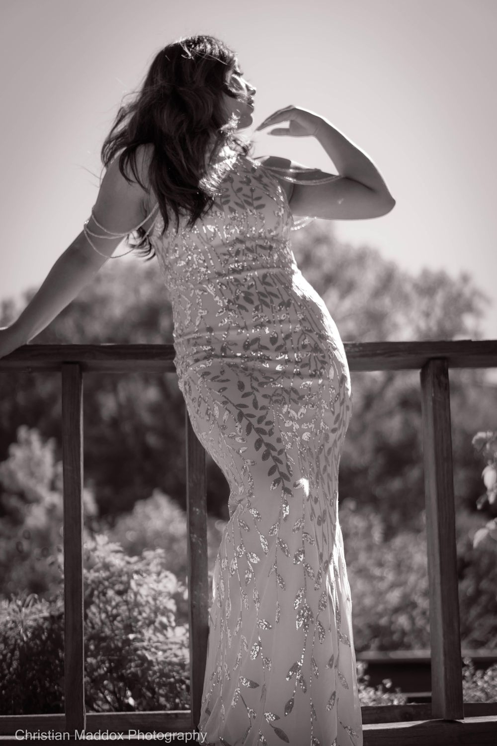 B&W Portrait - image 2 - student project