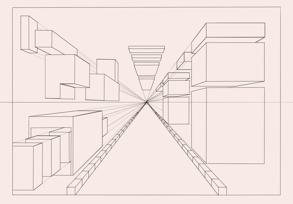 perspective drawing - image 1 - student project