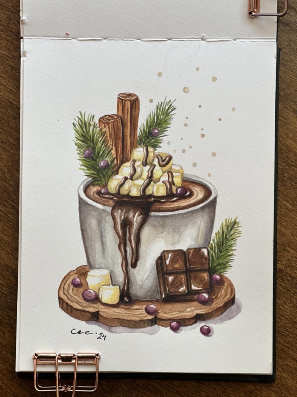 deliciosa taza de chocolate - image 2 - student project