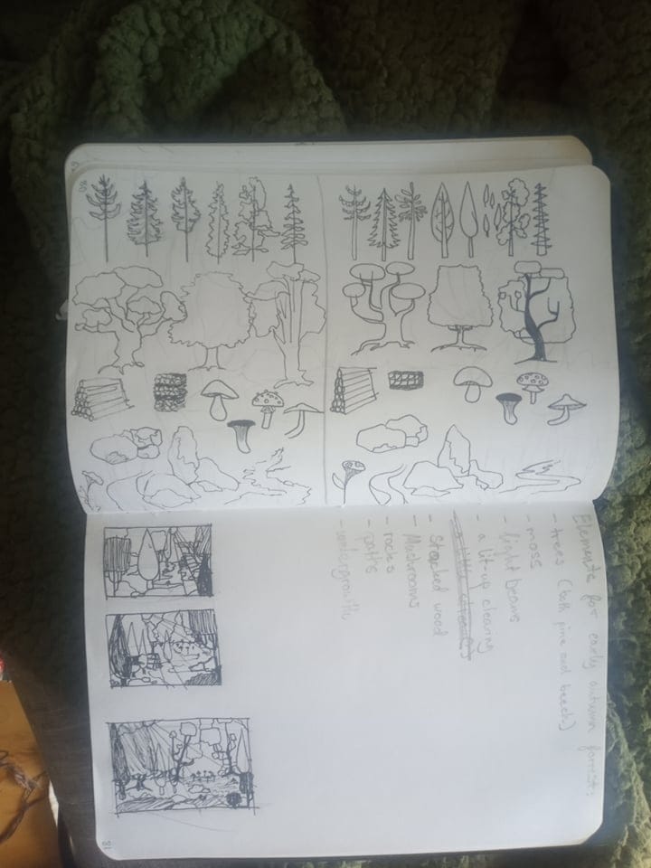 Cozy forest - image 1 - student project