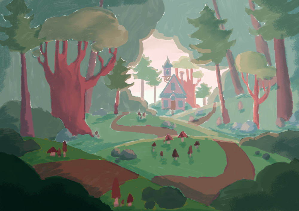Cozy forest - image 3 - student project