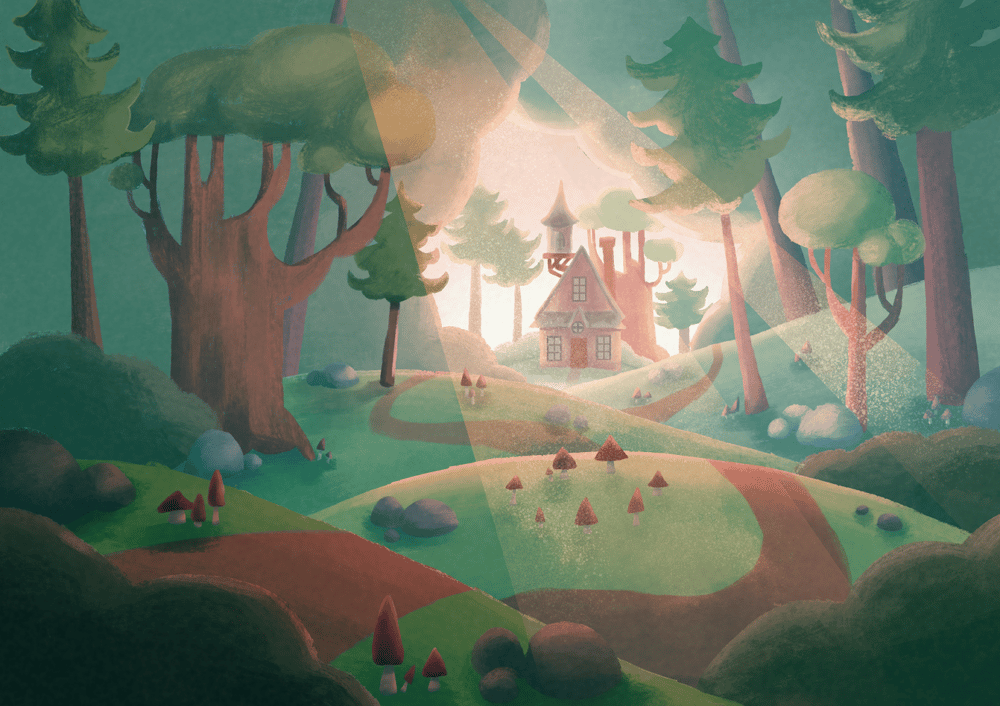 Cozy forest - image 4 - student project