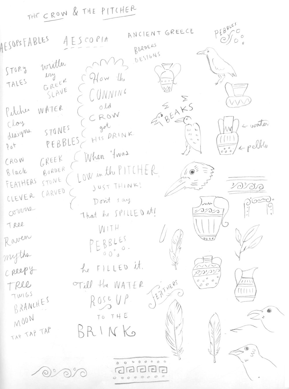 The Crow and The Pitcher - image 2 - student project