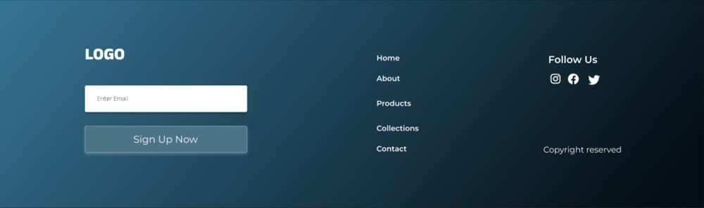 E-commerce landing page - image 4 - student project