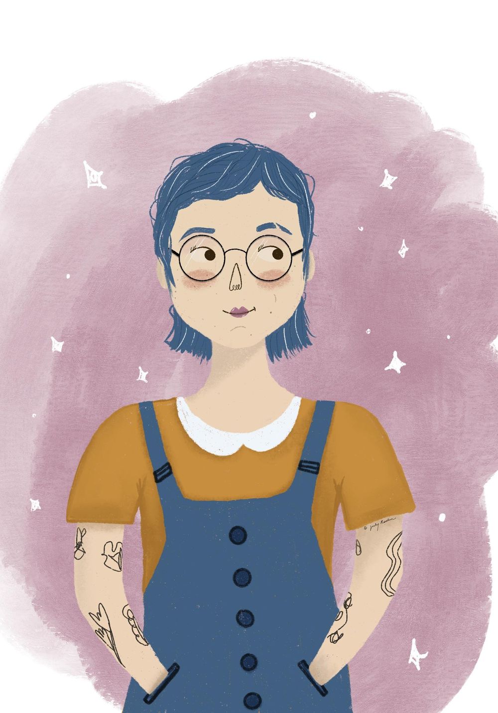 Self portrait - image 1 - student project
