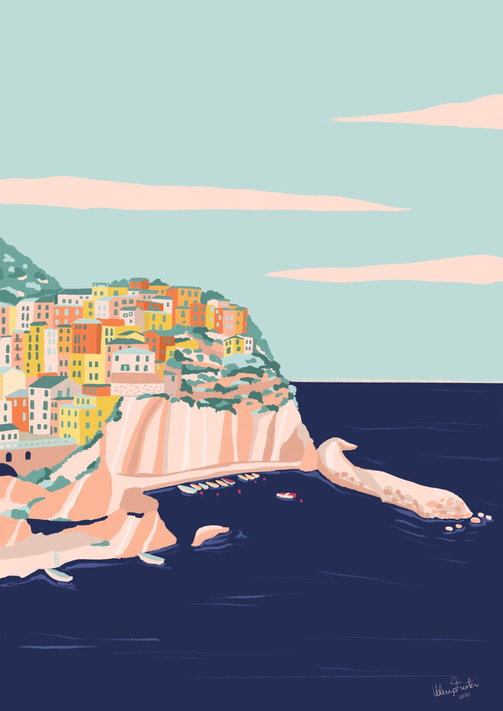 Manarola, Cinque Terre, Italy - image 2 - student project