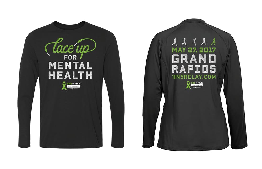 Hope Network One in Five Marathon Relay Ambassador Shirts - image 4 - student project