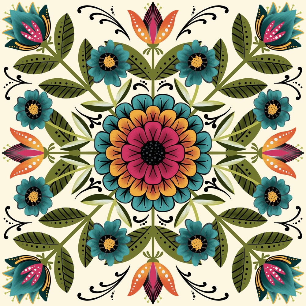 Scandinavian Folk Art - image 1 - student project