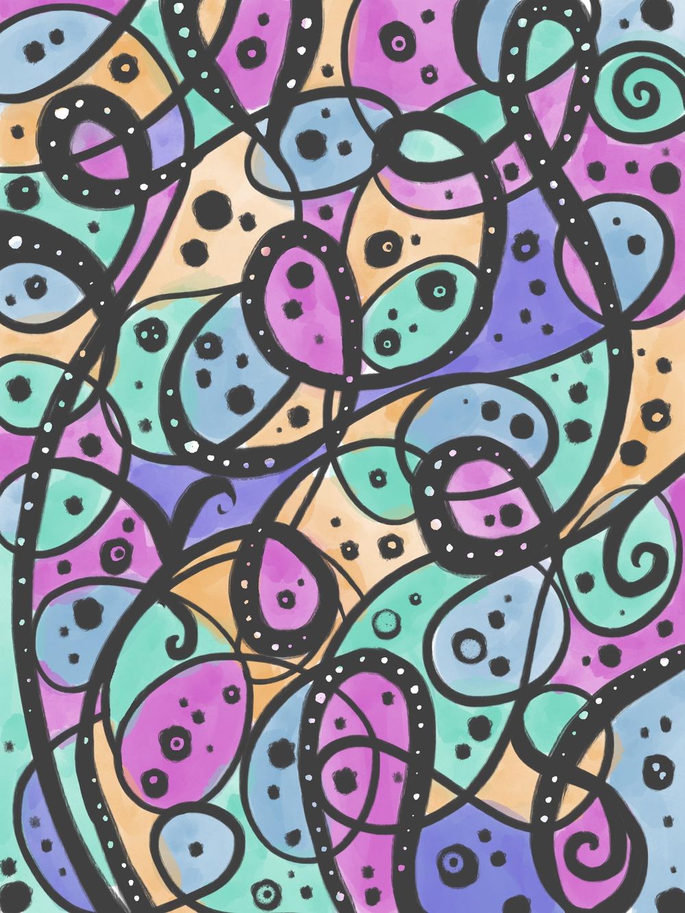 Dots and hashes - image 5 - student project