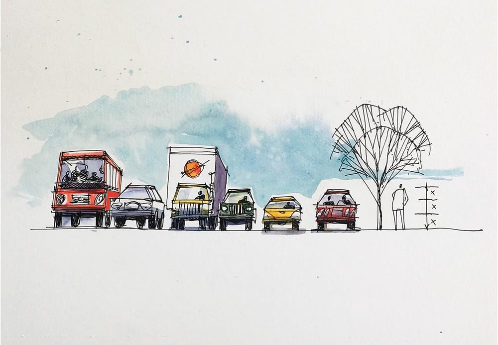 Cars, trees and Furnishings - image 3 - student project