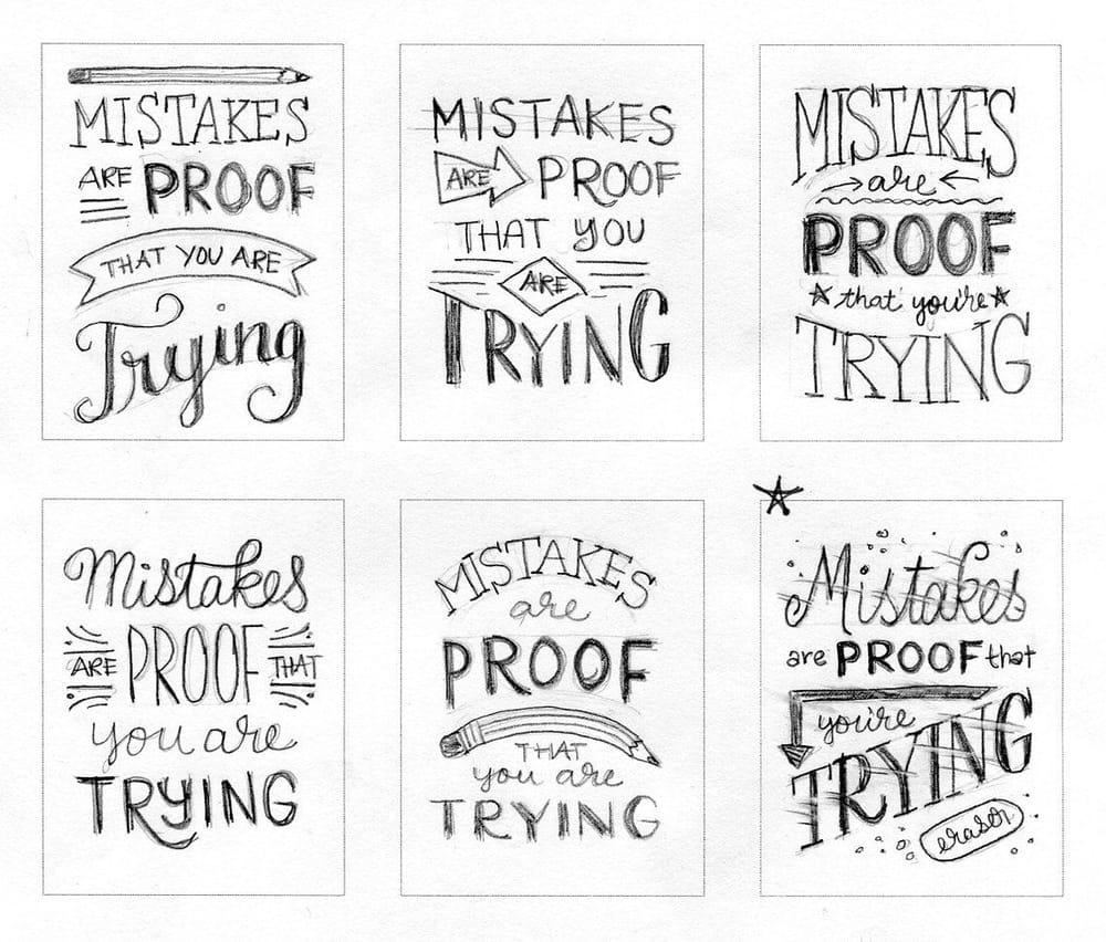 Mistakes Are Proof That You Are Trying - image 3 - student project