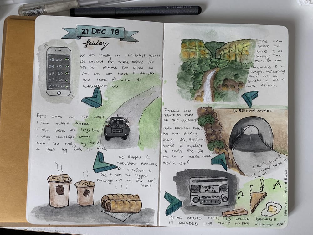 The start of my Art Journal - image 2 - student project